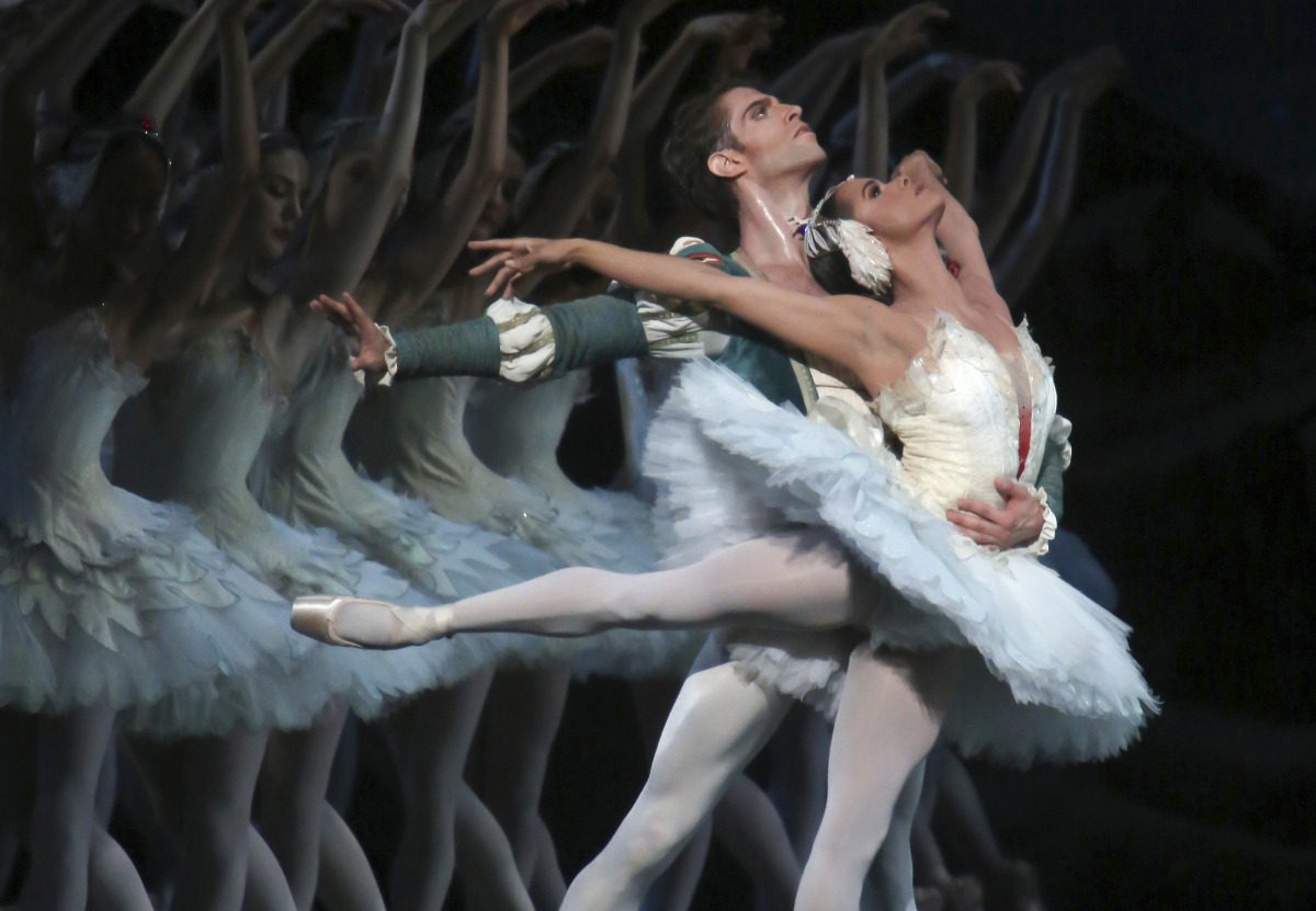 Misty Copeland and James Whiteside of the American Ballet Theater