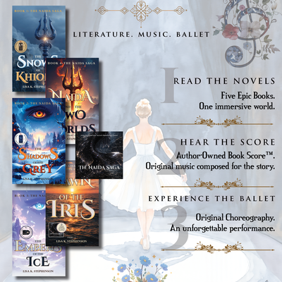 The Snows of Khione Ballet Academy, Inc. Naida's Saga Social Media Advert